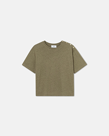 Top Tenenbaum Tee-shirt kaki ZAPA