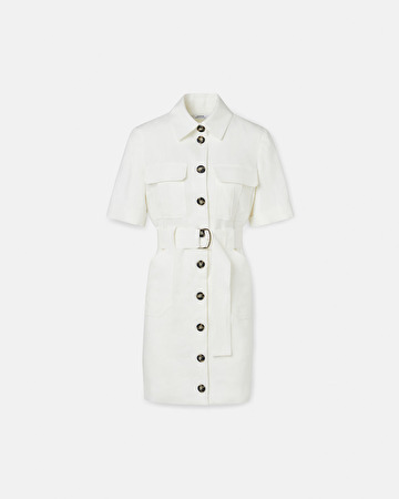 Robe Royette Robe saharienne &eacute;crue ZAPA
