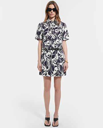 Chemise Celinette Chemise courte &agrave; imprim&eacute; ZAPA