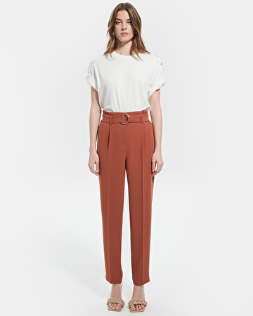 Pantalon Patricia Pantalon droit rouille ZAPA