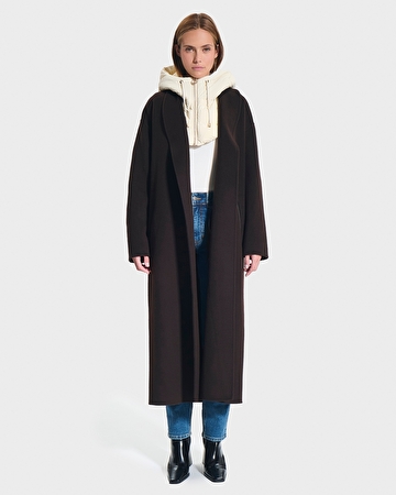 Capuche Cheyenna Capuche à enfiler écrue ZAPA