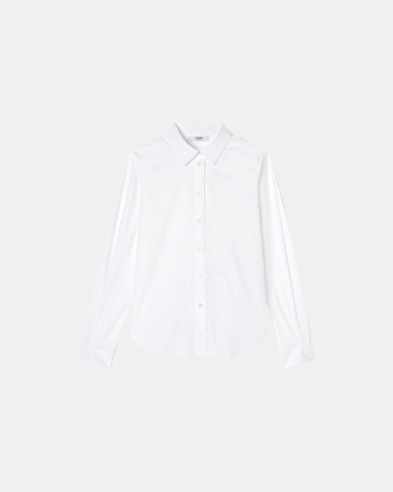 Chemise Carine Chemise en popeline blanche ZAPA