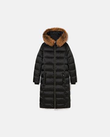 Doudoune Dalyana Doudoune longue noire ZAPA