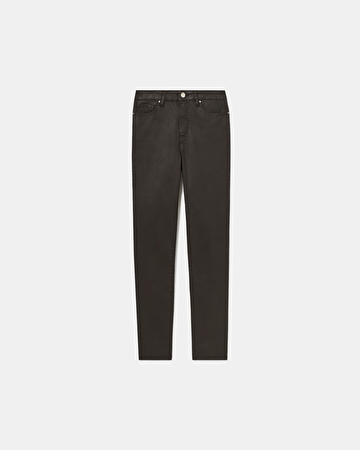 Jean Jskinny Jean Skinny en coton chocolat ZAPA