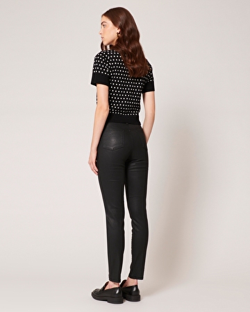 Jean Jskinny Jean Skinny en coton noir ZAPA