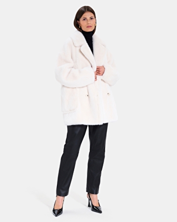 Manteau Martiala Manteau mi-long écru ZAPA