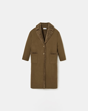 Manteau Myrthe Manteau long noisette ZAPA