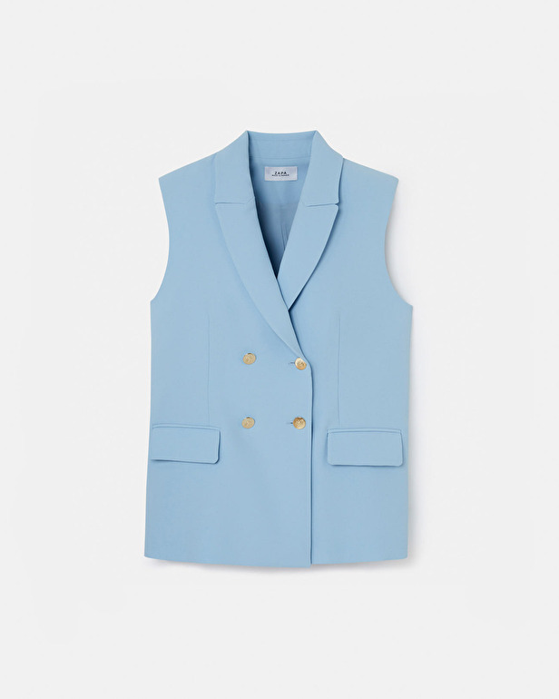Veste Vaasa Veste sans manches bleu ciel ZAPA