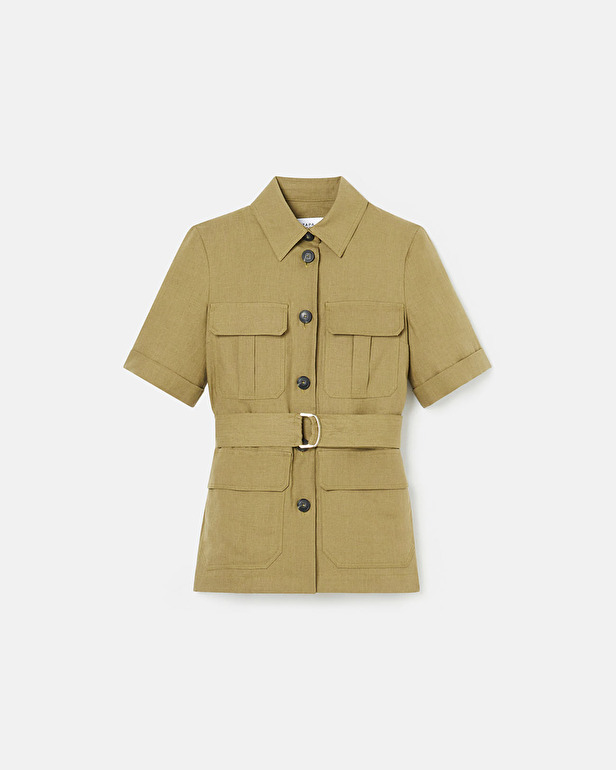 Veste Valka Veste saharienne kaki ZAPA