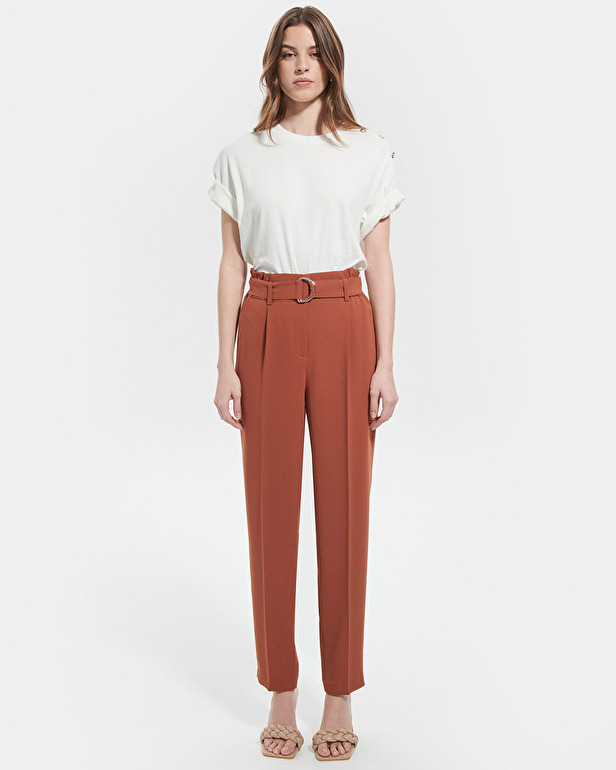Pantalon Patricia Pantalon droit rouille ZAPA