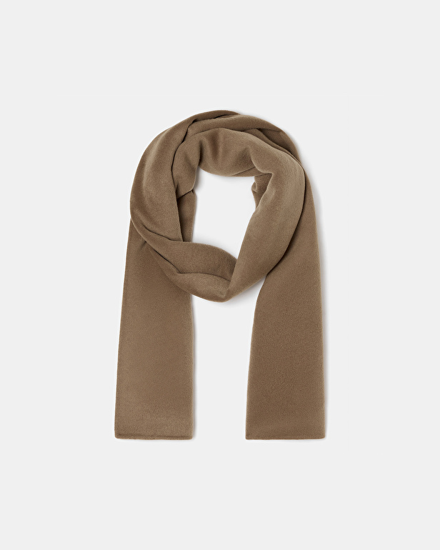 Echarpe Evy Echarpe double face camel ZAPA