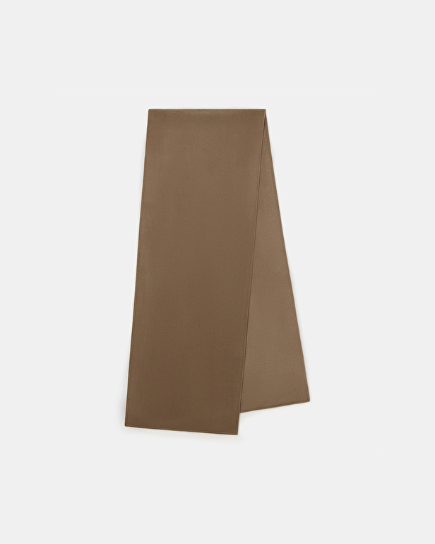 Echarpe Evy Echarpe double face camel ZAPA