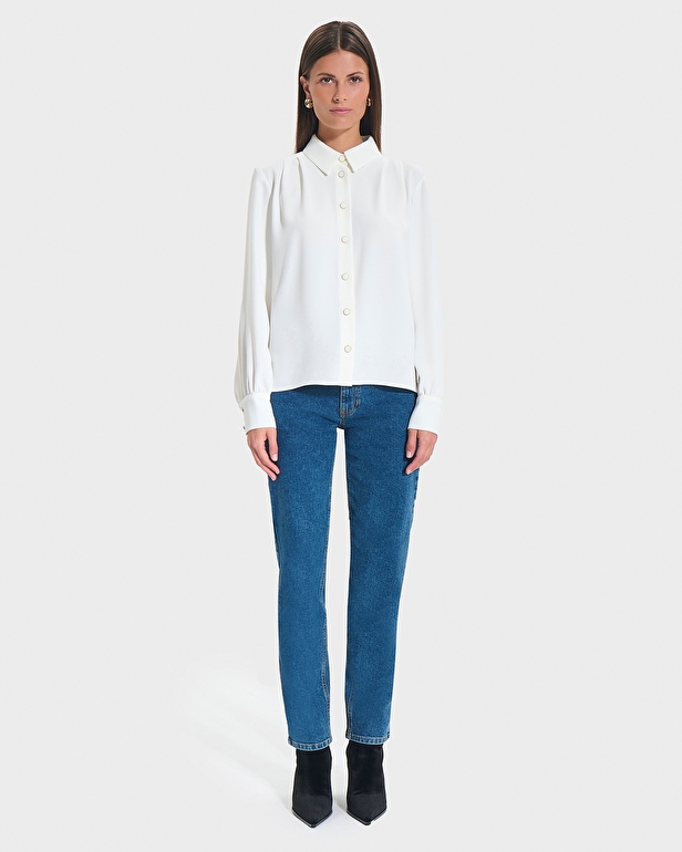 Chemise Tara Chemise fluide &eacute;crue ZAPA