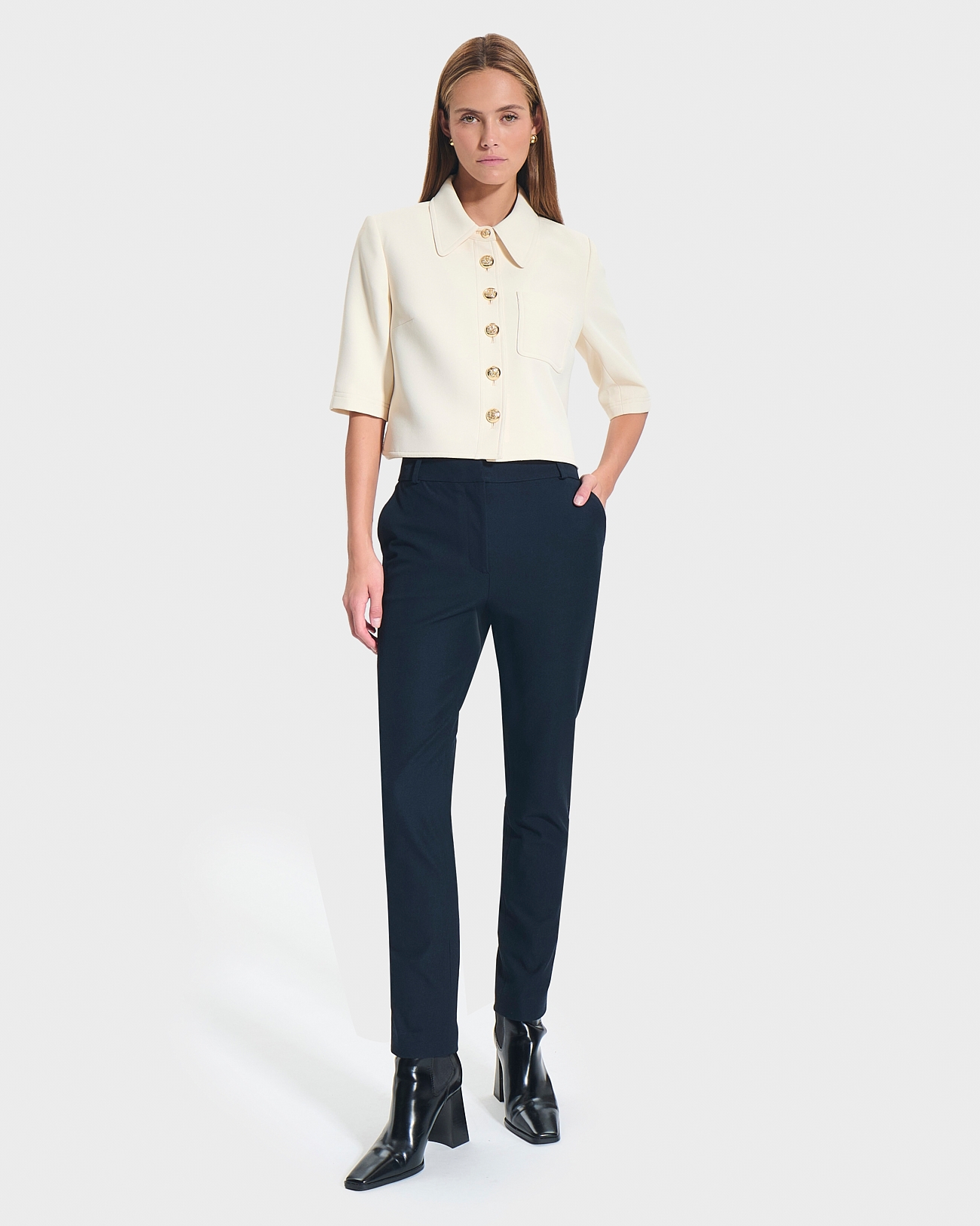 Pantalon Pisti Pantalon droit nocturne ZAPA