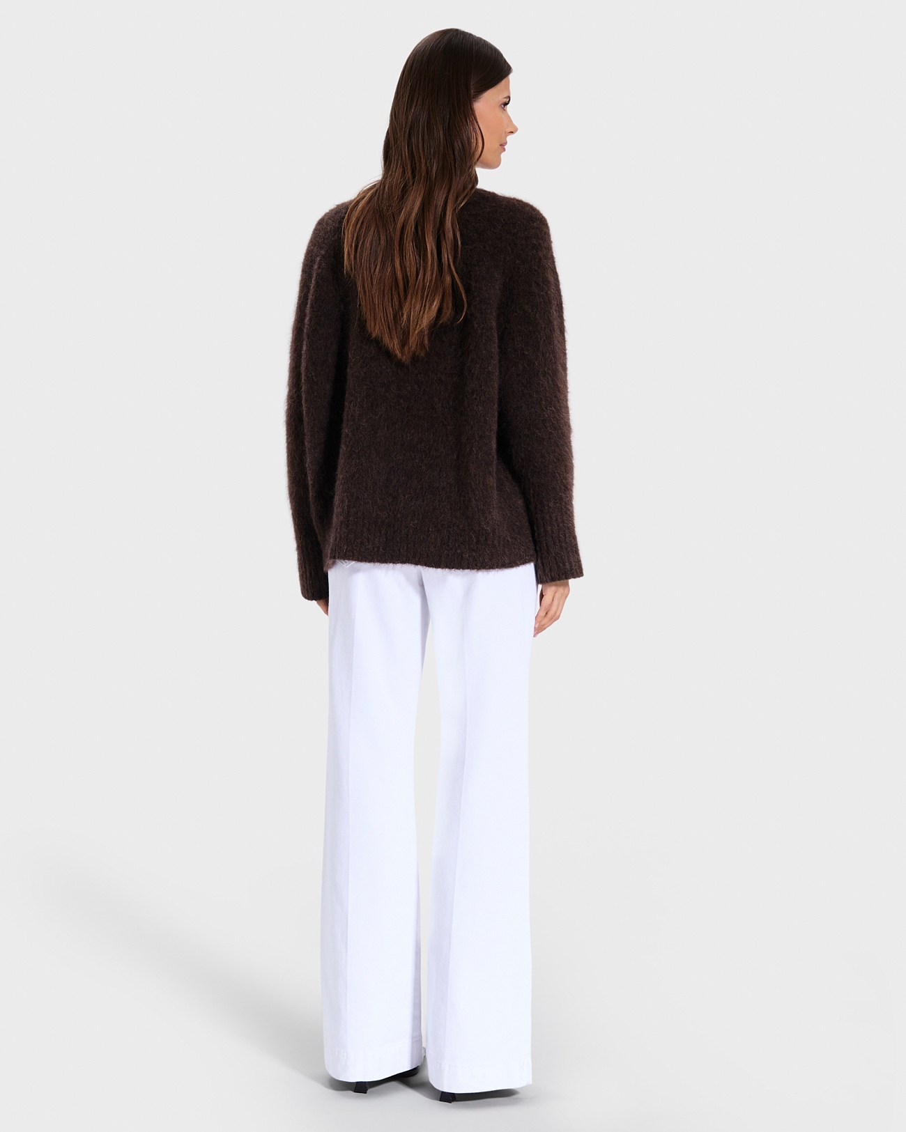 Pull Nuvola Pull col V chocolat ZAPA