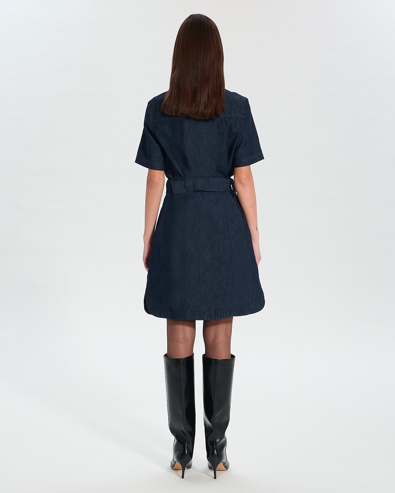 Robe Rosio Robe courte en jean ZAPA
