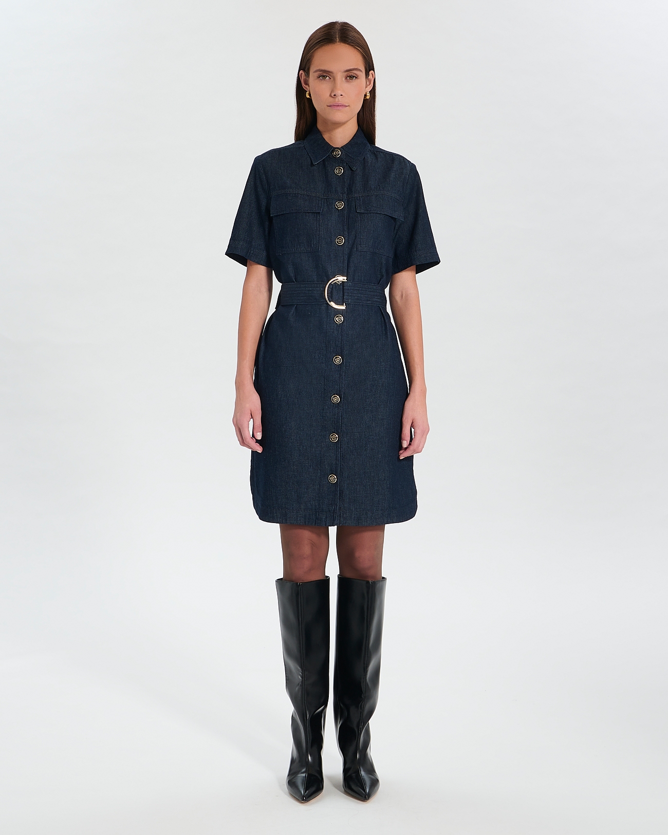 Robe Rosio Robe courte en jean ZAPA