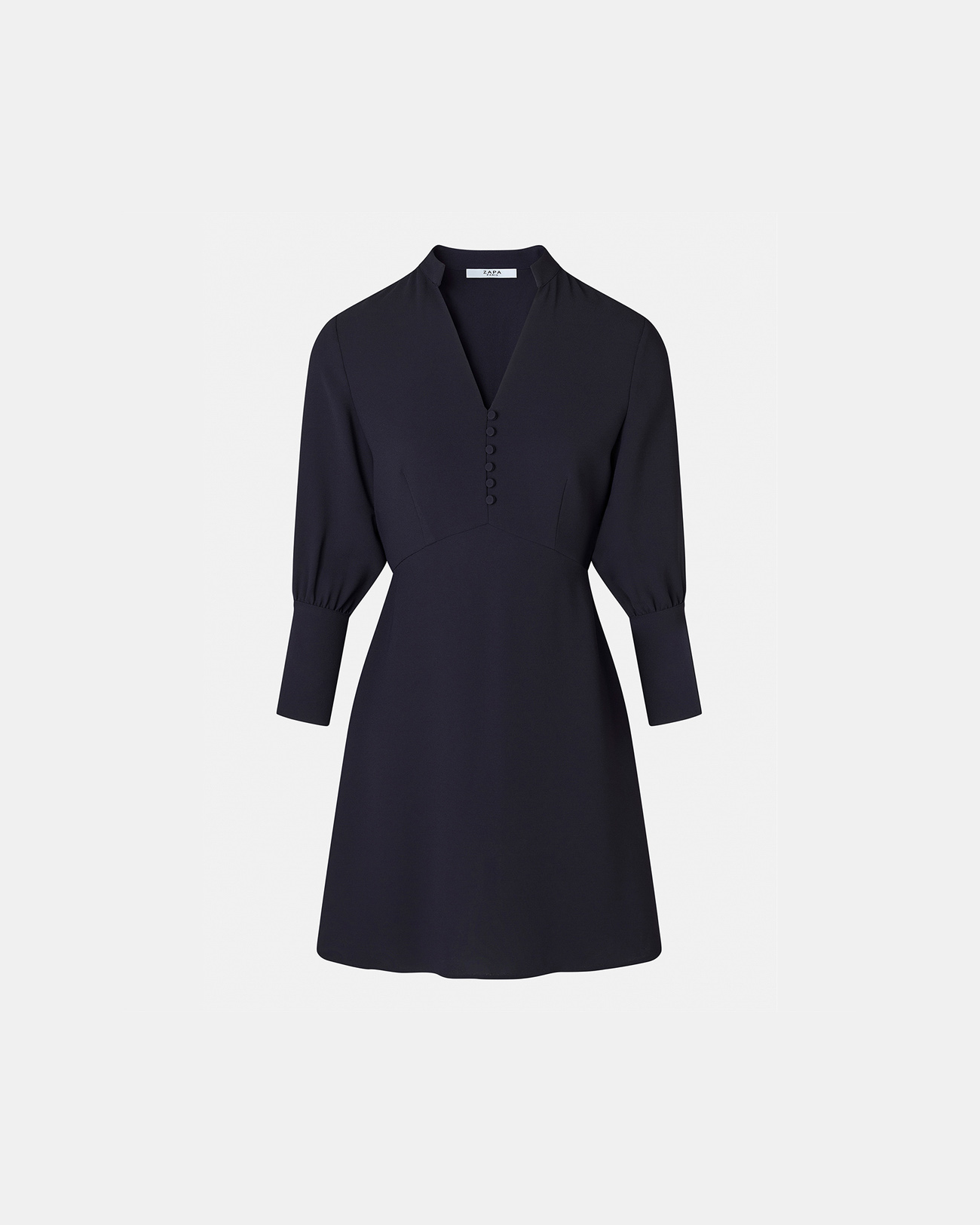 Robe Rosalinda Robe courte &eacute;vas&eacute;e nocturne ZAPA