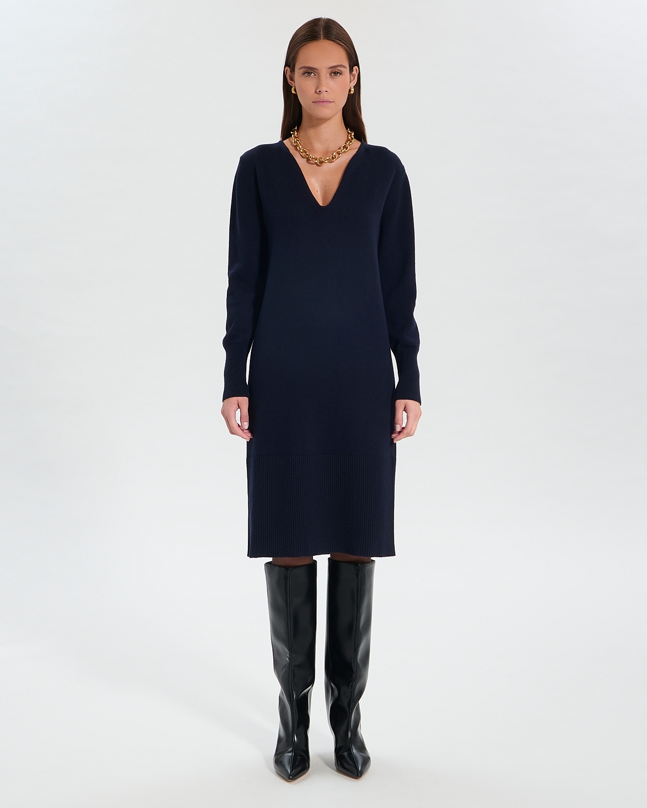 Robe Rialto Robe en maille nocturne ZAPA