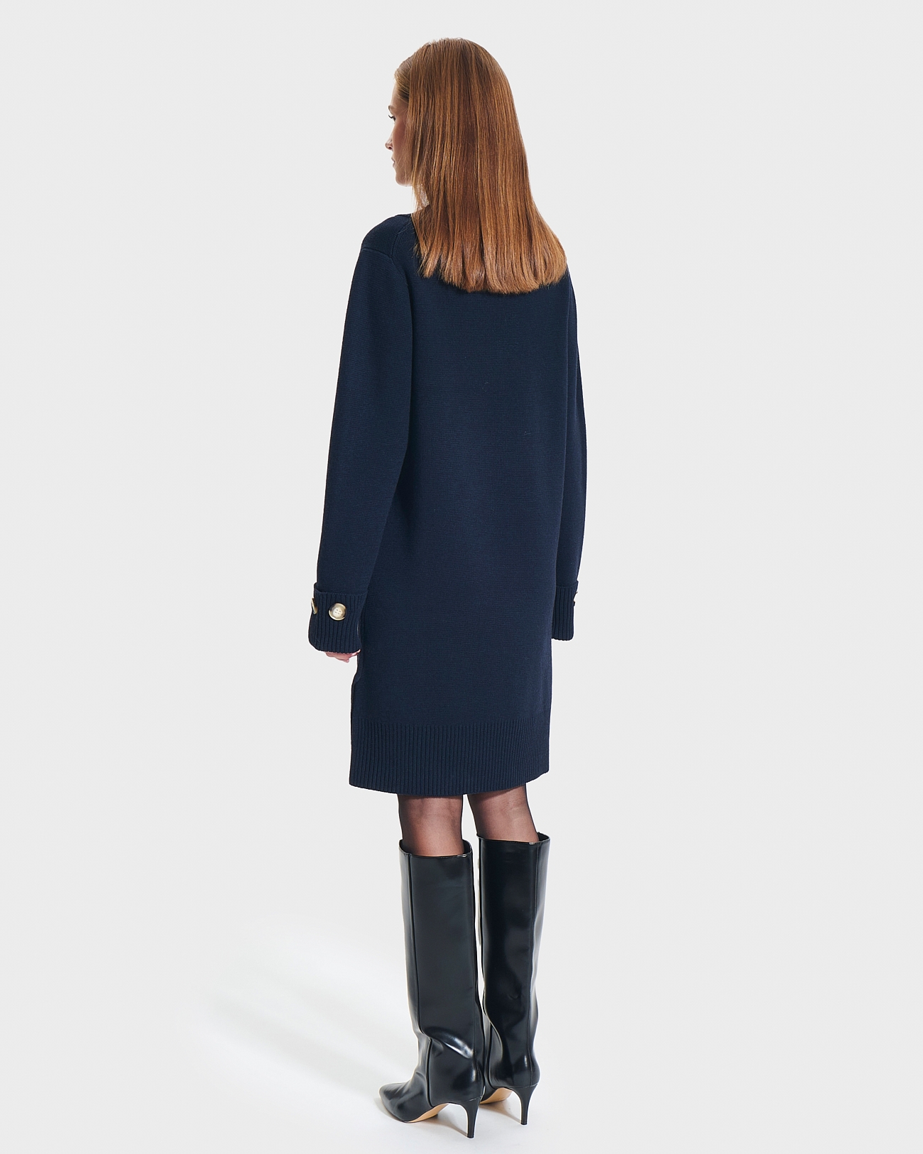 Robe Rigatoni Robe en maille nocturne ZAPA
