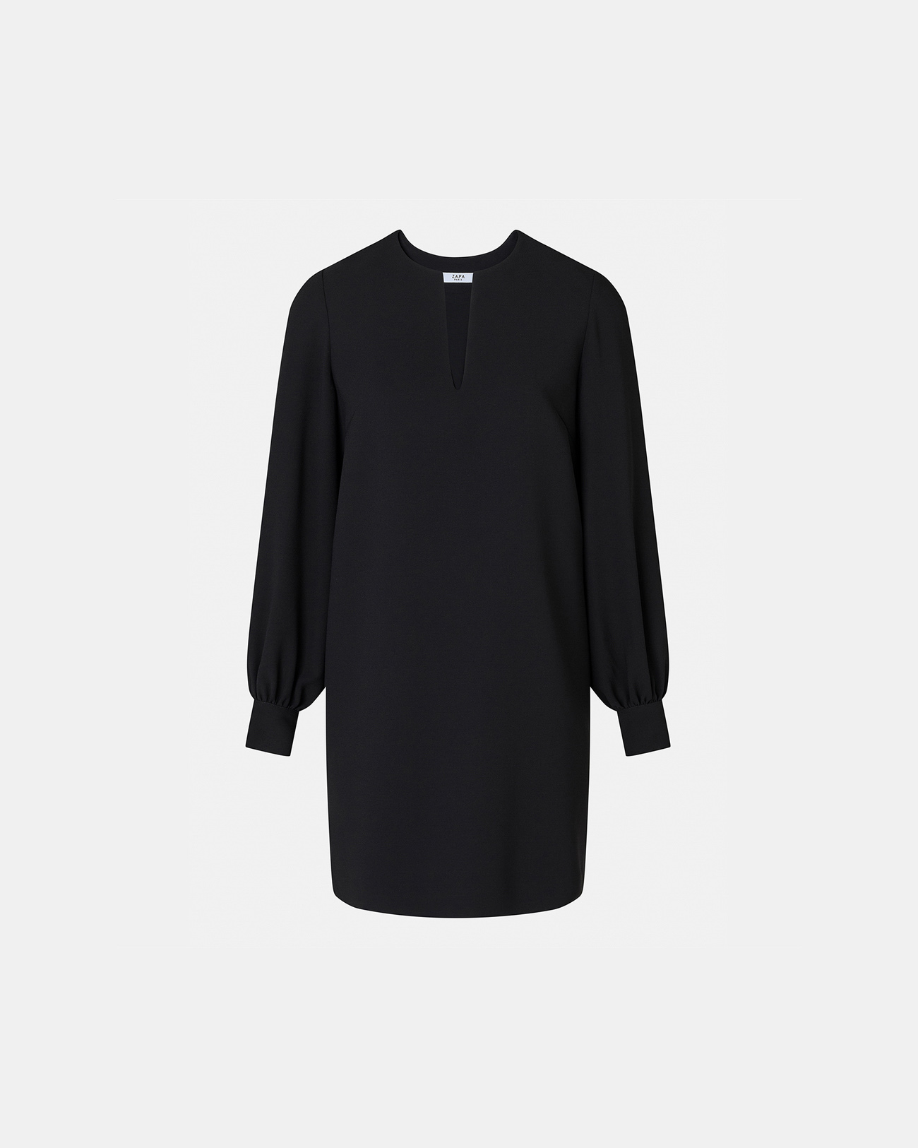Robe Rheala Robe droite noire ZAPA