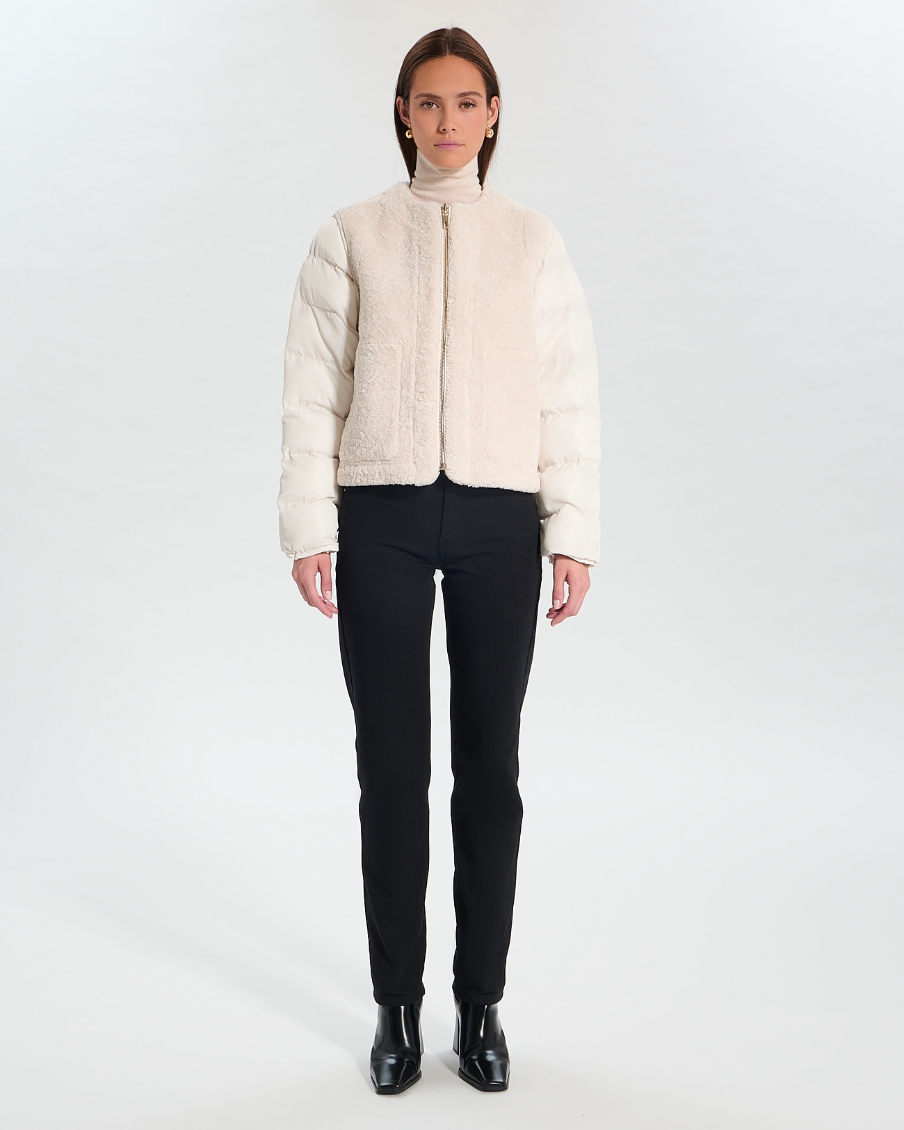Veste Marielle Veste courte &eacute;crue ZAPA