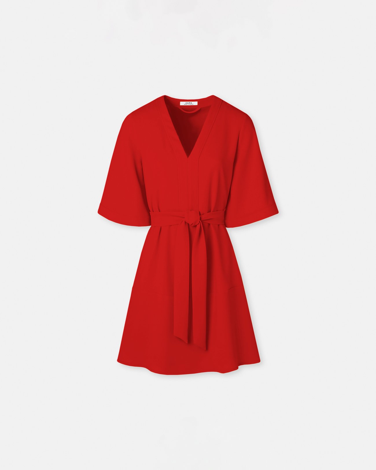 Robe Robine Robe fluide rouge ZAPA