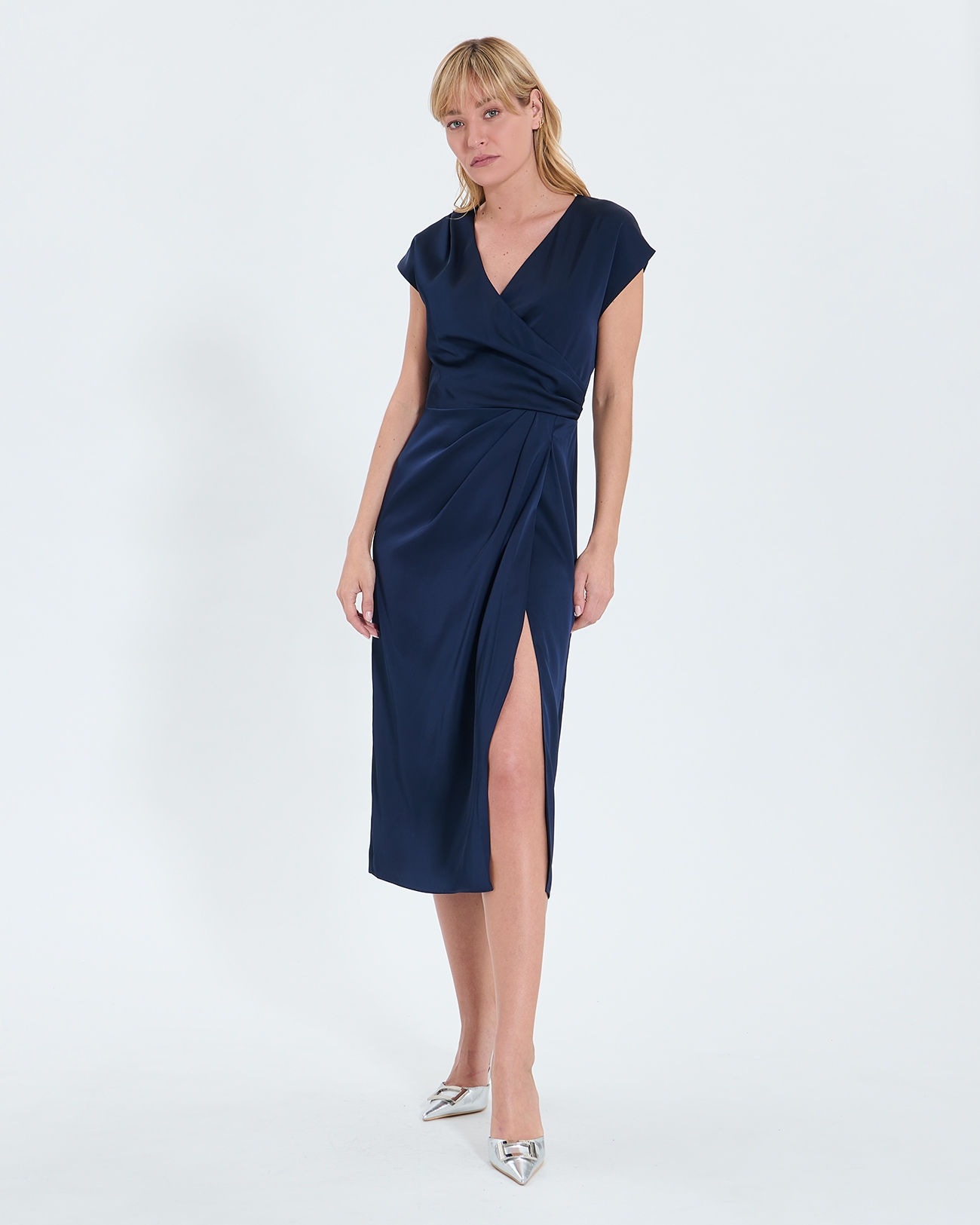 Robe Rang Robe satin&eacute;e nocturne ZAPA