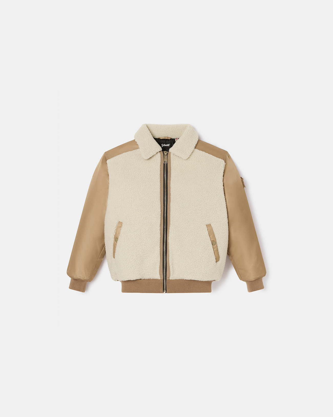 Bomber Baptiste Bomber Schott x Zapa camel / &Eacute;dition Limit&eacute;e ZAPA