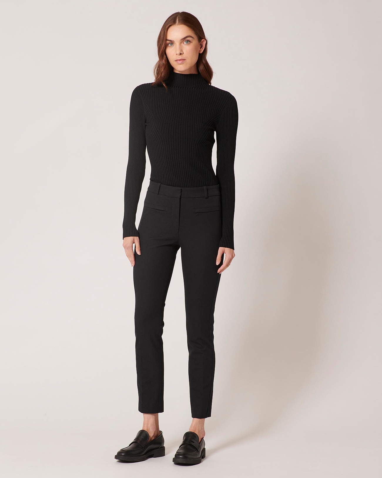 Pantalon Pharaon Pantalon coupe slim noir ZAPA