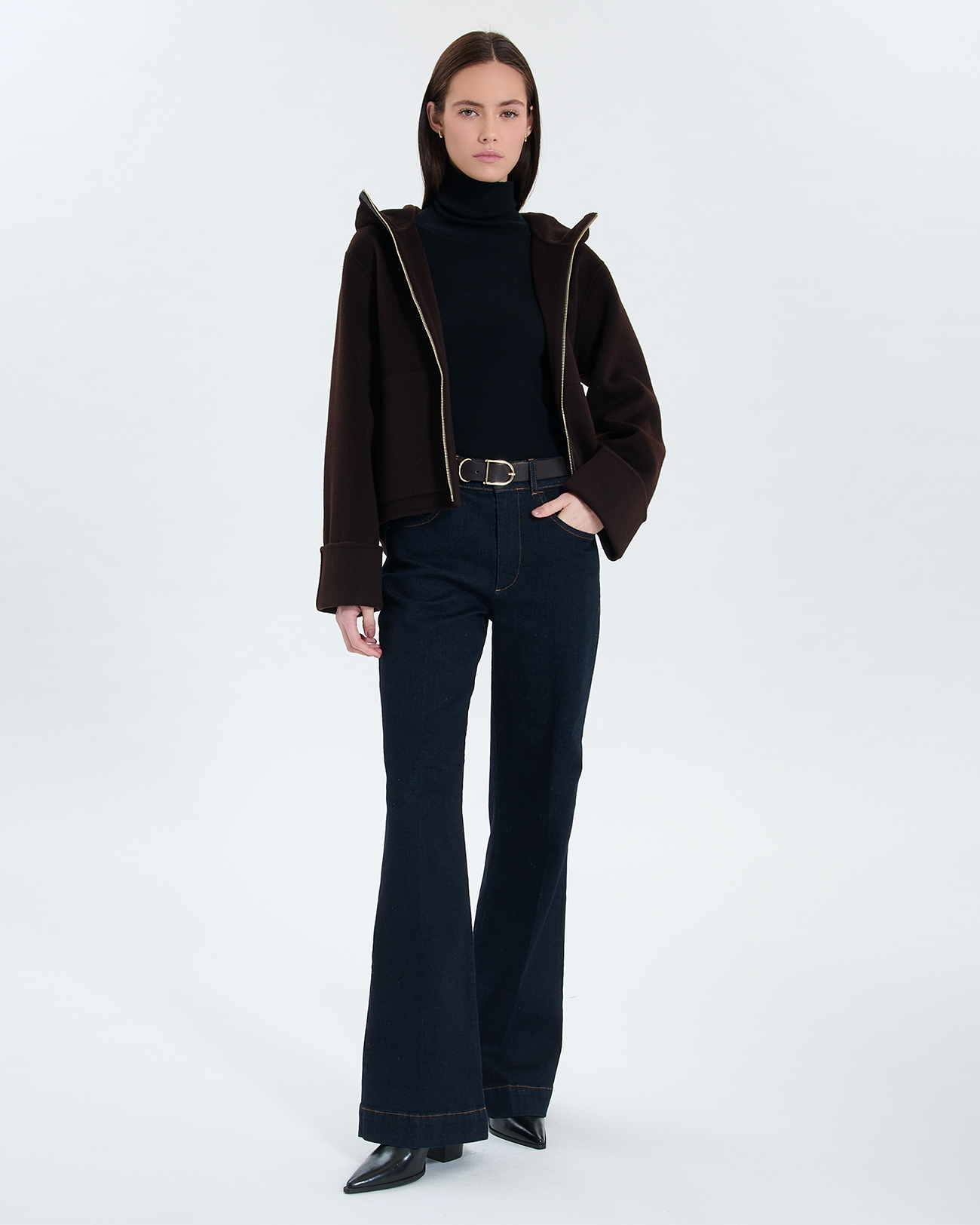 Manteau Marjy Manteau Marjy chocolat ZAPA