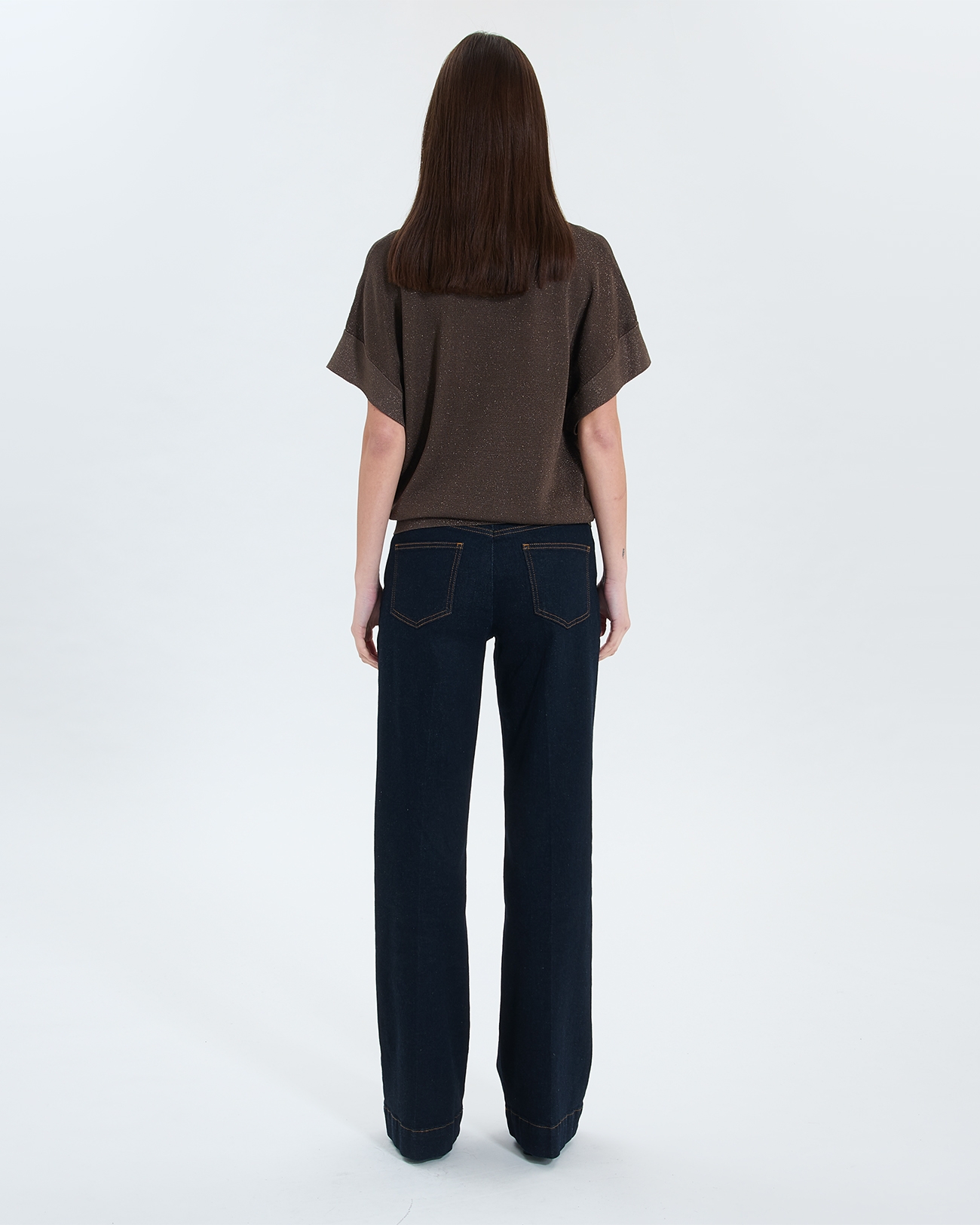 Pull Pradel Pull manches courtes taupe ZAPA