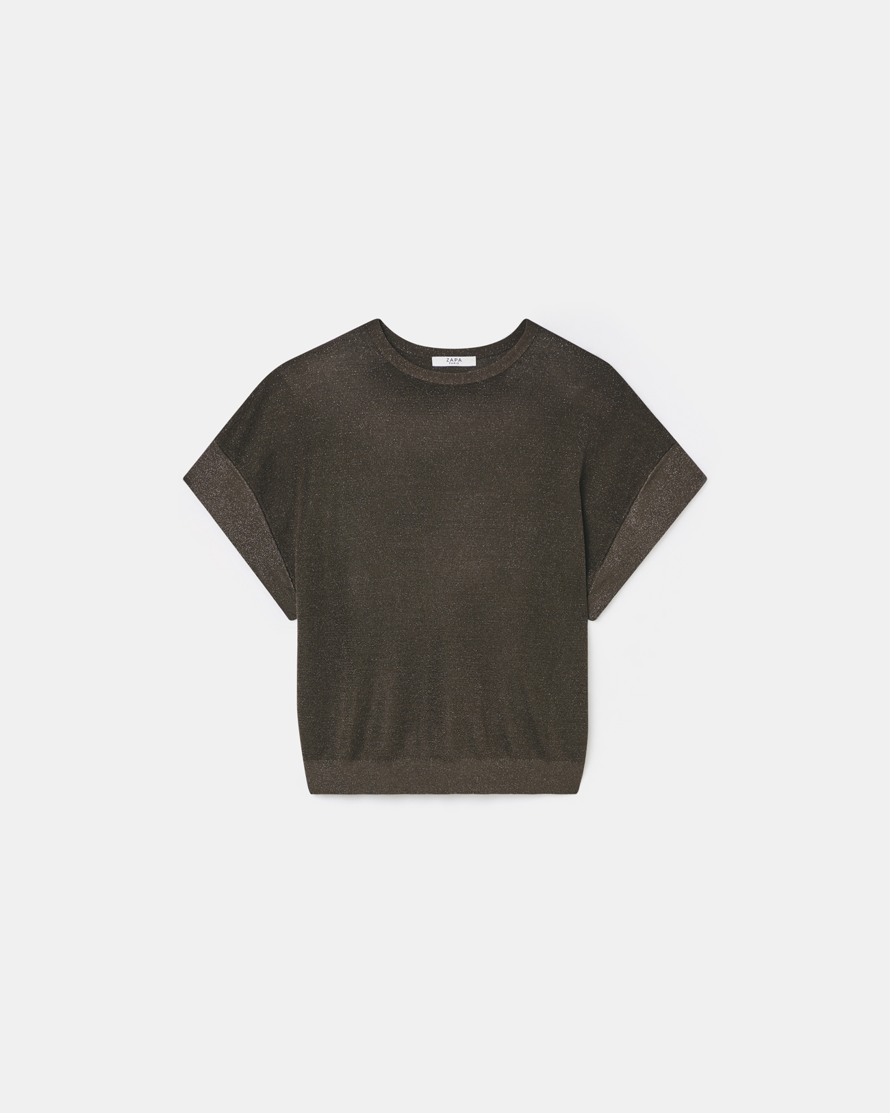Pull Pradel Pull manches courtes taupe ZAPA