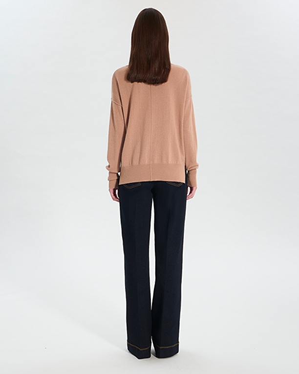 Pull Pucci Pull en cachemire Camel ZAPA
