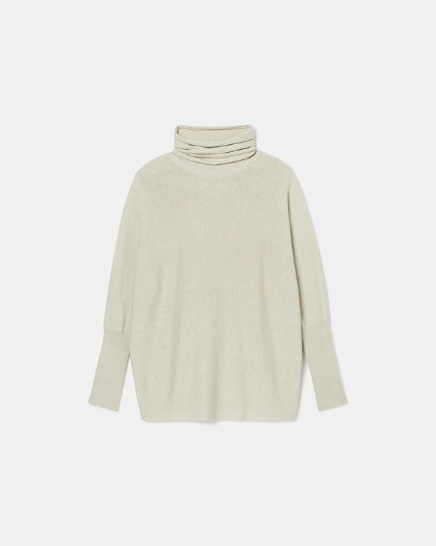 Pull Pruna Pull col roulé beige ZAPA