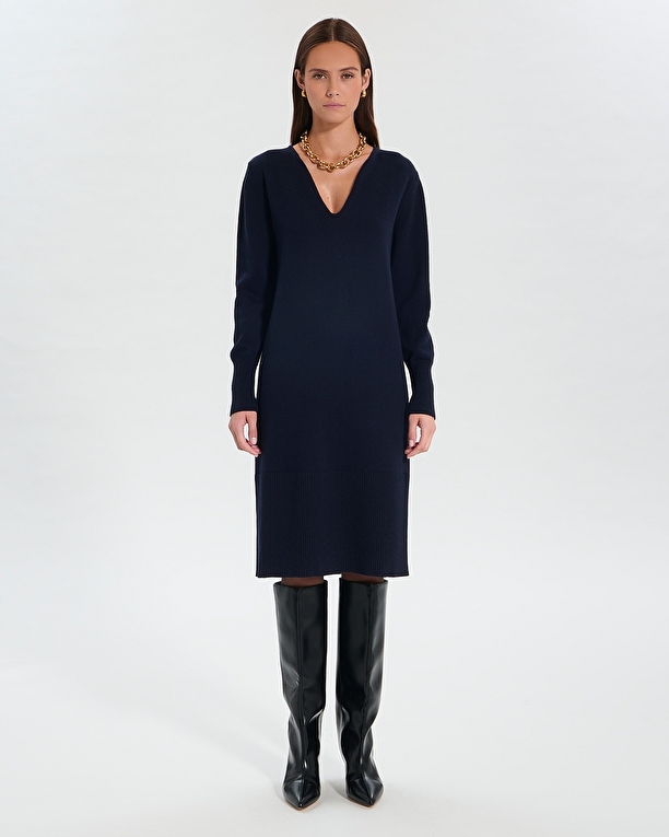 Robe Rialto Robe en maille nocturne ZAPA