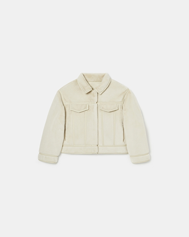 Veste Monge Veste réversible écrue ZAPA