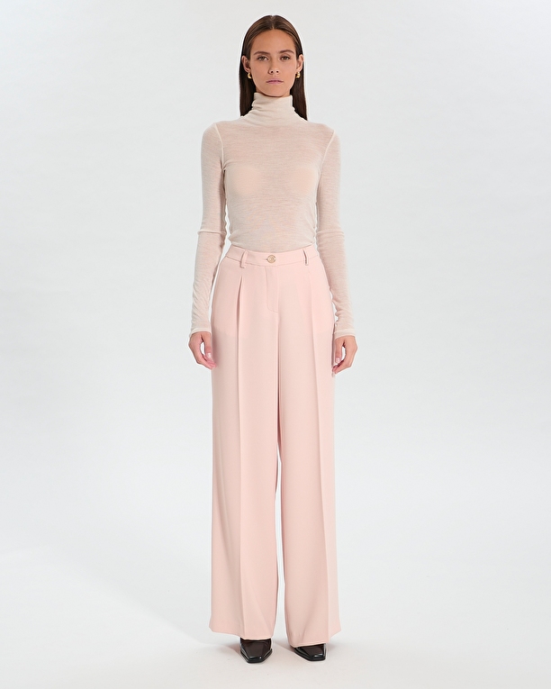 Pantalon Pleyel Pantalon fluide nude ZAPA