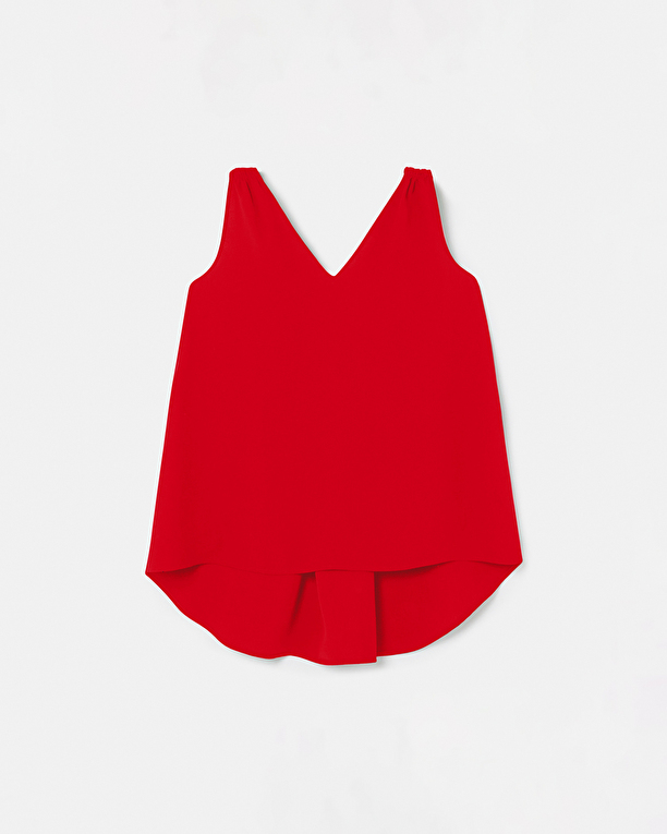 Top Tafie Top débardeur rouge ZAPA