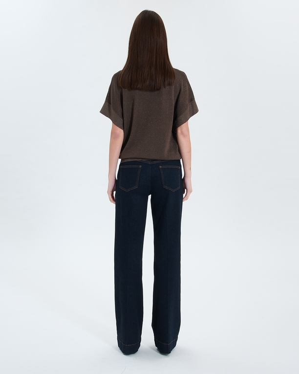 Pull Pradel Pull manches courtes taupe ZAPA