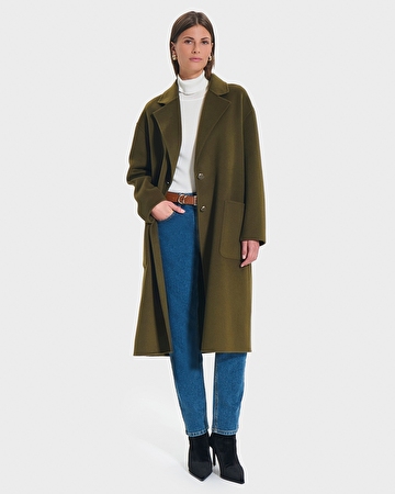 Manteau Maela Manteau long kaki ZAPA