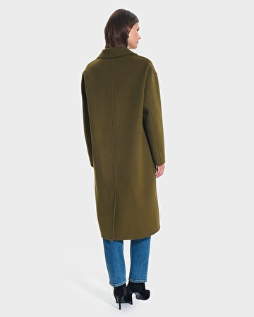 Manteau Maela Manteau long kaki ZAPA