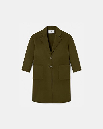 Manteau Maela Manteau long kaki ZAPA