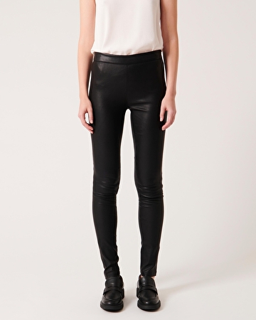 Pantalon Piya Pantalon skinny cuir noir ZAPA