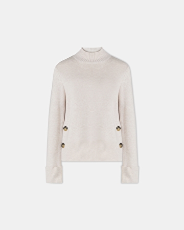 Pull Nagara Pull ample écru ZAPA