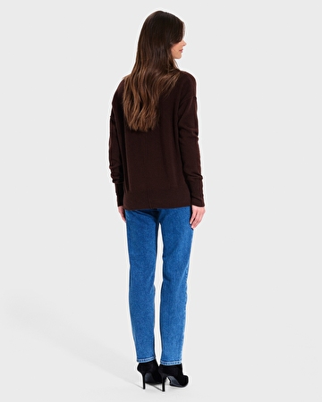Pull Pucci Pull Pucci chocolat en cachemire ZAPA