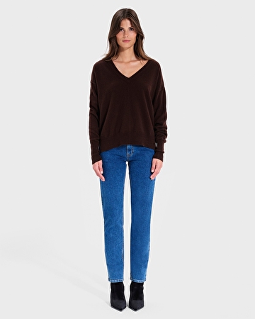 Pull Pucci Pull Pucci chocolat en cachemire ZAPA