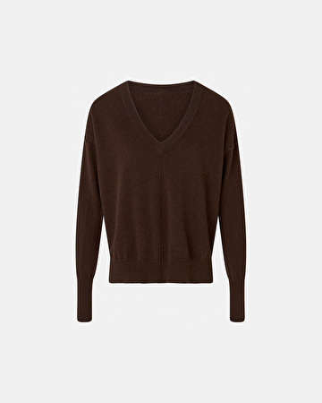 Pull Pucci Pull Pucci chocolat en cachemire ZAPA