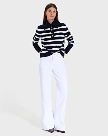 Pull Nuriel Pull droit marinère ZAPA