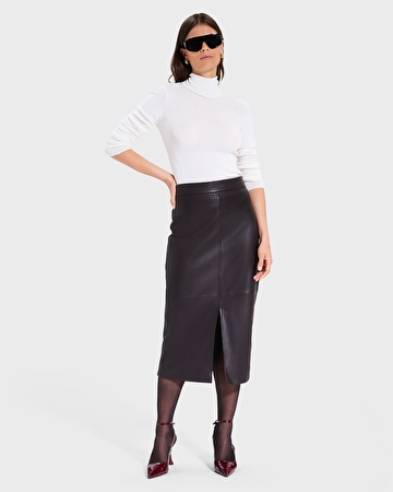 Pull Norvind Pull fin col roul&eacute; &eacute;cru ZAPA
